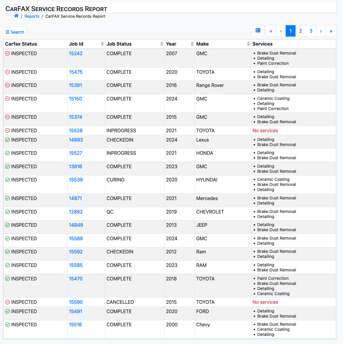 CarFAX Reporting Guide